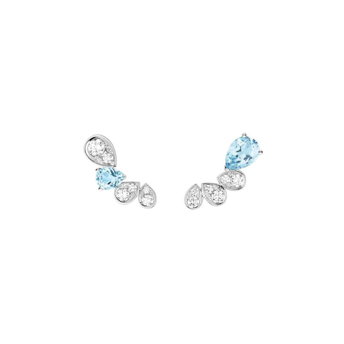 Boucles d'oreilles Joséphine Ronde d'Aigrettes