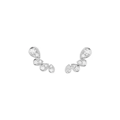 Boucles d'oreilles Joséphine Ronde d'Aigrettes