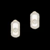 Boucles d'oreilles Or Jaune Diamant So Move Pavées