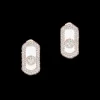 Boucles d'oreilles Or Rose Diamant So Move Pavées