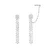 Boucles D-Vibes Multi Rangs d'oreilles Diamant Or Blanc