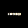 Boucles Mono Clip D-Vibes d'oreilles Diamant Or Jaune