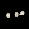 Boucles My Twin 1+2 0,20ct x3 d'oreilles Diamant Or Jaune
