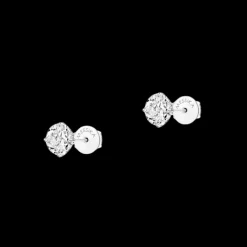 Boucles Puces Brillant 0,25ct G/VS d'oreilles Diamant Or Blanc
