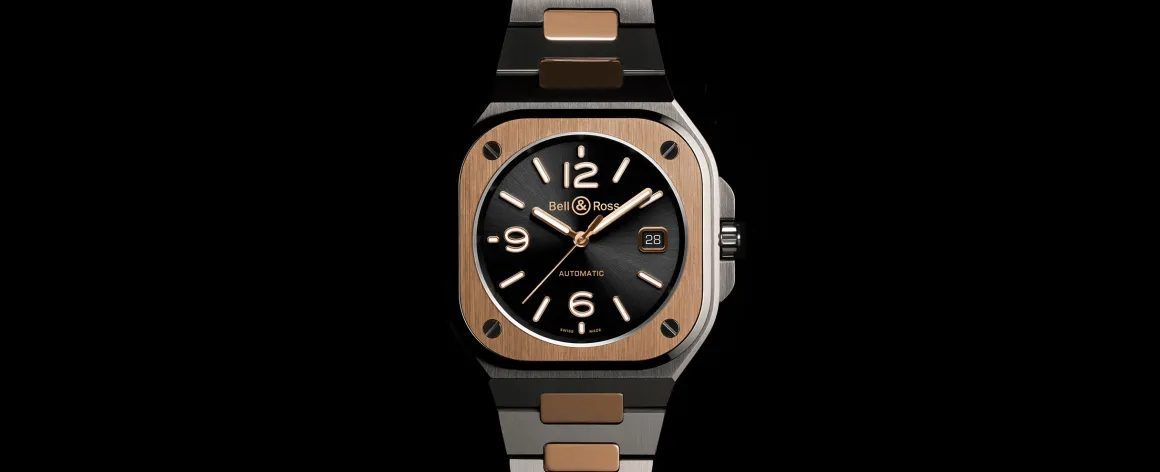 BR 05 BLACK STEEL & GOLD