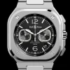 BR 05 CHRONO BLACK STEEL