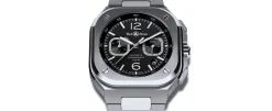 BR 05 CHRONO BLACK STEEL