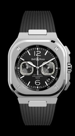 BR 05 CHRONO BLACK STEEL