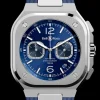 BR 05 CHRONO BLUE STEEL