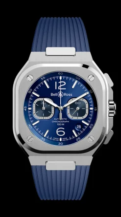 BR 05 CHRONO BLUE STEEL