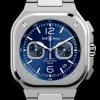 BR 05 CHRONO BLUE STEEL