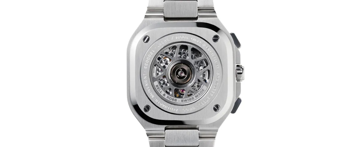 BR 05 CHRONO BLUE STEEL
