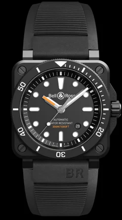 BR 03-92 DIVER BLACK MATTE
