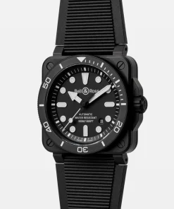 BR 03 DIVER BLACK MATTE CERAMIC