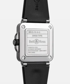 BR 03 DIVER BLACK STEEL
