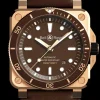 BR 03-92 diver brown bronze