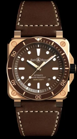 BR 03-92 diver brown bronze