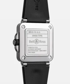 BR 03 DIVER WHITE STEEL