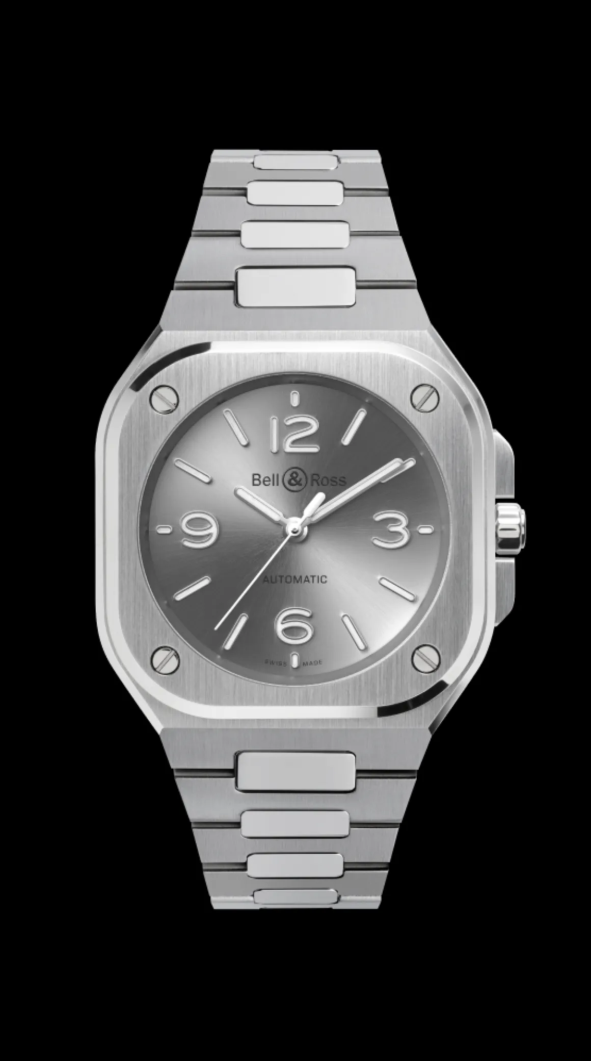 BR-05 36 mm Grey Steel