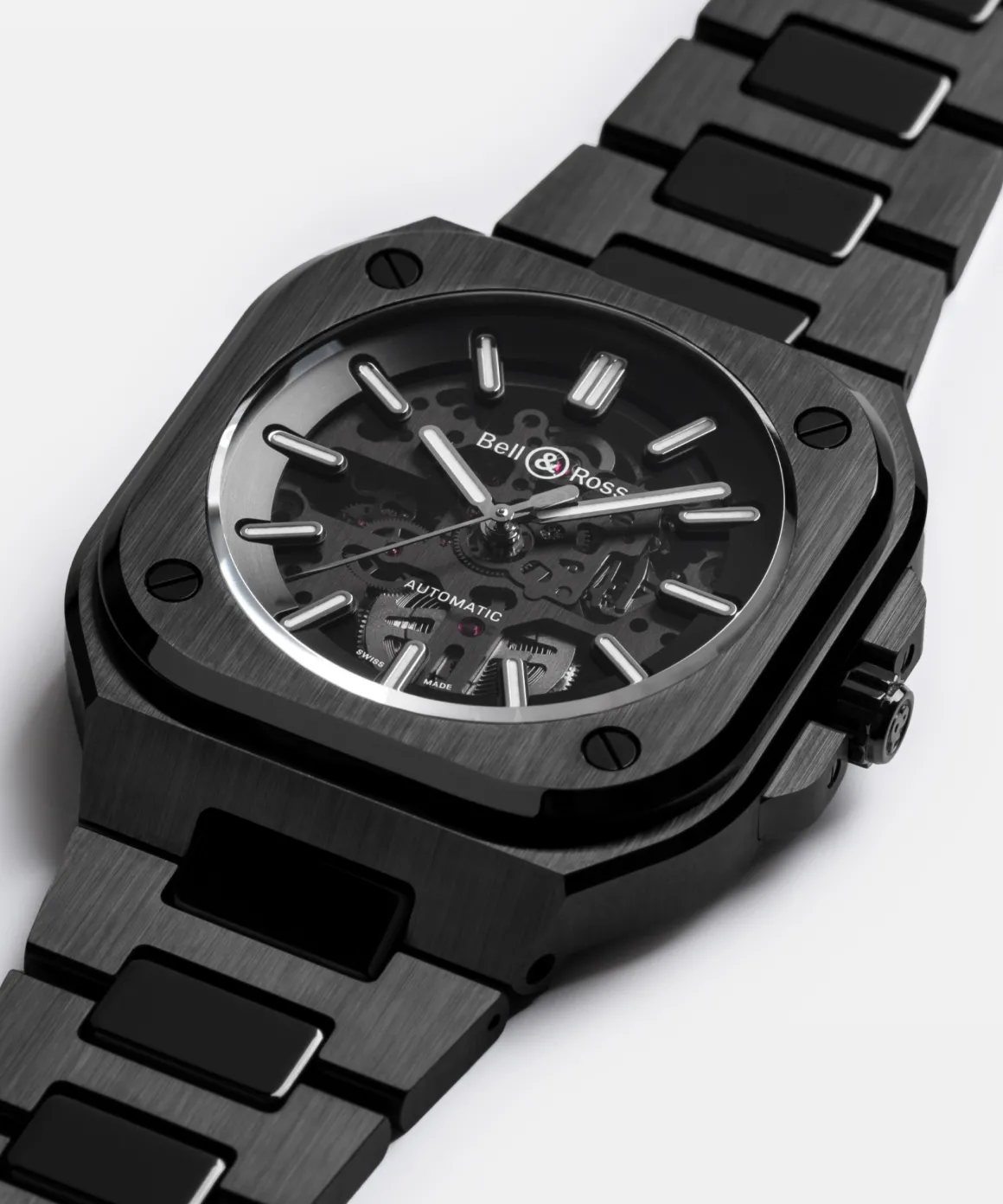 BR 05 SKELETON BLACK CERAMIC