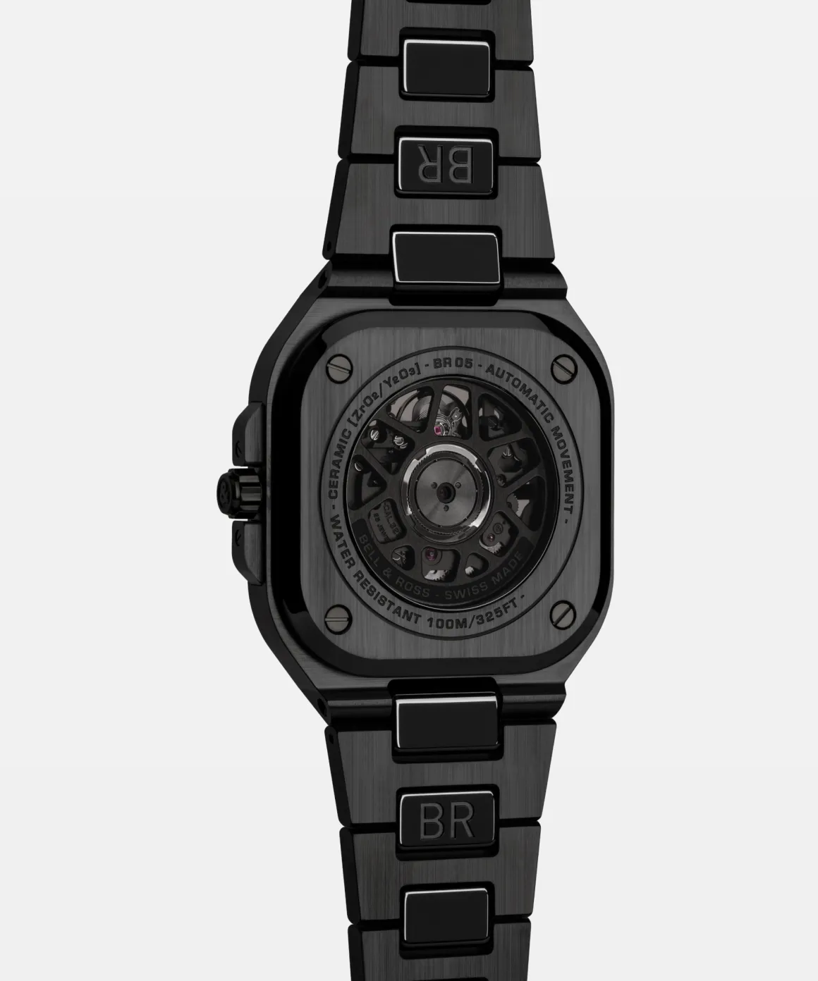 BR 05 SKELETON BLACK CERAMIC