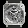 BR-03 Skeleton Grey Steel
