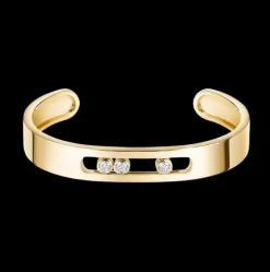 Bracelet Bangle Move Or Jaune