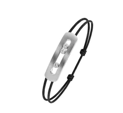 Bracelet Cordon Move Titanium Naturel XL