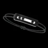 Bracelet Cordon Move Titanium Black XL Diamant Titane Black