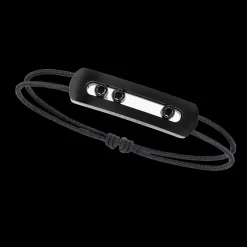 Bracelet Cordon Move Titanium Black XL Diamant Titane Black