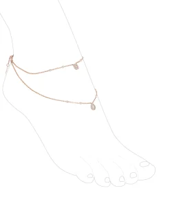 Bracelet de Cheville My Twin 2 Rangs