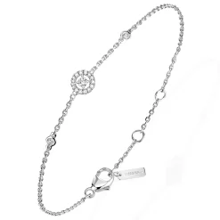 Bracelet Diamant Or Blanc