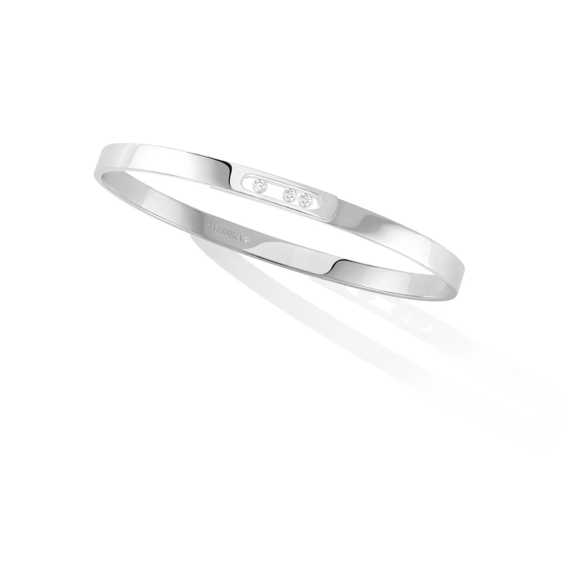 Bracelet Diamant Or Blanc