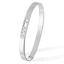 Bracelet Diamant Or Blanc