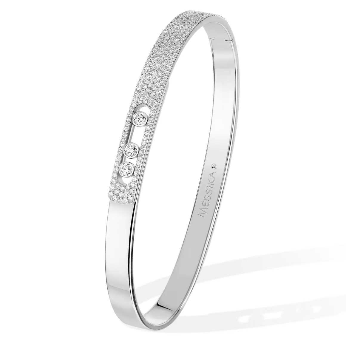 Bracelet Diamant Or Blanc