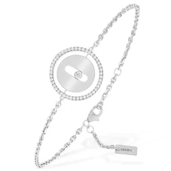 Bracelet Diamant Or Blanc