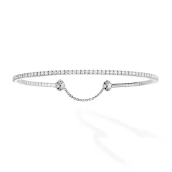 Bracelet Diamant Or Blanc