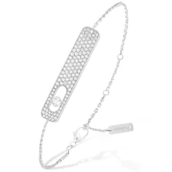 Bracelet Diamant Or Blanc