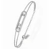Bracelet Diamant Or Blanc