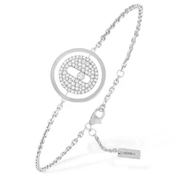 Bracelet Diamant Or Blanc