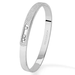 Bracelet Diamant Or Blanc