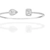 Bracelet Diamant Or Blanc