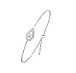 Bracelet Diamant Or Blanc
