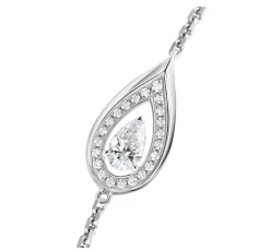 Bracelet Diamant Or Blanc