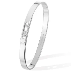 Bracelet Diamant Or Blanc