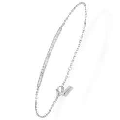 Bracelet Diamant Or Blanc
