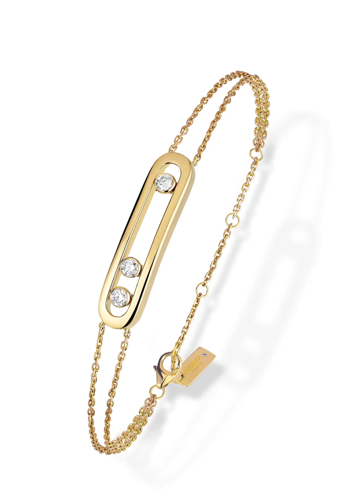 Bracelet Diamant Or Jaune