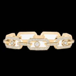 BRACELET DIAMANT OR JAUNE SO MOVE XL PAVÉ