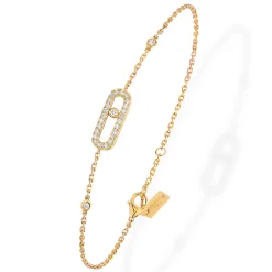 Bracelet Diamant Or Jaune