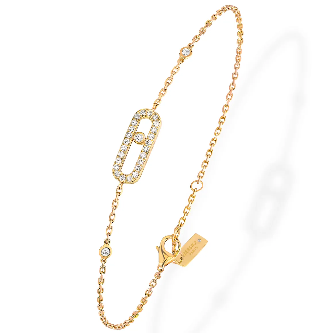 Bracelet Diamant Or Jaune